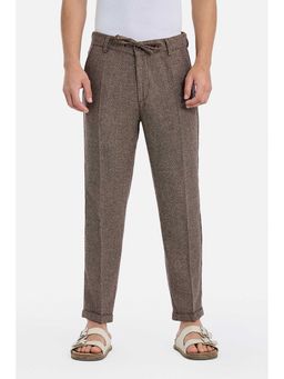 Snitch - Brown Relaxed Casual Trouser