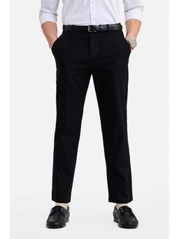 Snitch - Black Stripes Relaxed Formal Trouser