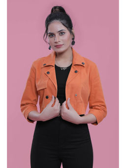 French Theory - Orange Solid Regular Jacket