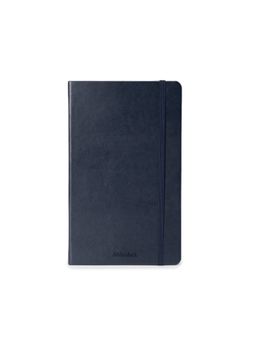 Pennline - Hard Cover A5-Size Waltz Notebook Ruled - Blue