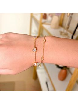 Nam Jewels - Golden Heart's Journey Bracelet