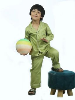 MIRACLE HAPPEN - Miracles Happen Night Suit For Music Lovers - Green