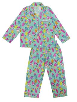 MIRACLE HAPPEN - Miracles Happen Popsicle Night Suit - Blue