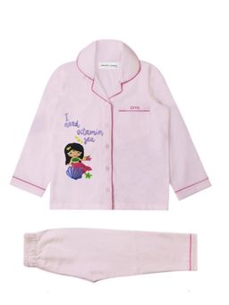 MIRACLE HAPPEN - Miracles Happen Pink Mermaid Personalised Nightsuit