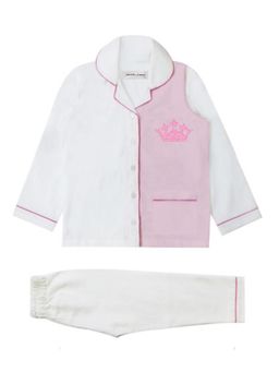 MIRACLE HAPPEN - Miracles Happen White Princess Personalised Nightsuit