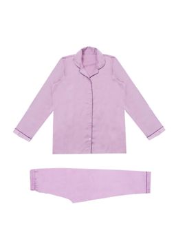 MIRACLE HAPPEN - Miracles Happen Personalised Satin Night Suit For Kids - Pink