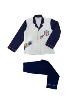 MIRACLE HAPPEN - Miracles Happen Nerf Gun Personalized Night Suit - White