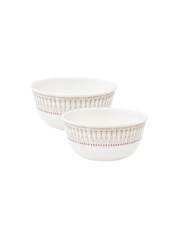 Corelle - Asia Collection Gold Series Golden Infinity 828ml Curry Bowl Pack of 2