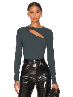LA Made - Verge Peek A Boo Long Sleeve Top