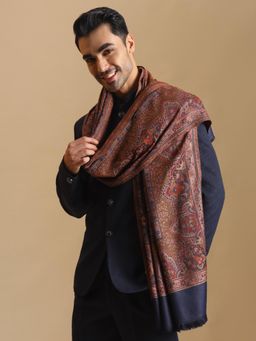 Zamour - Jamawar Woven Jacquard Ethnic Shawl