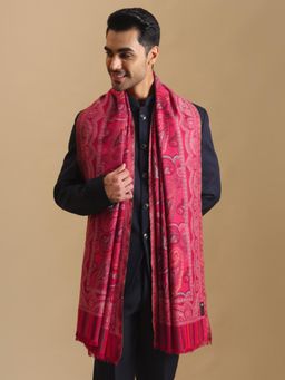 Zamour - Kani Weave Paisley Pure Wool Shawl