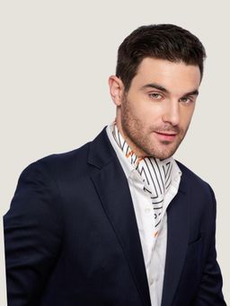 Waraq - Vintage Art Deco Noir Scarf