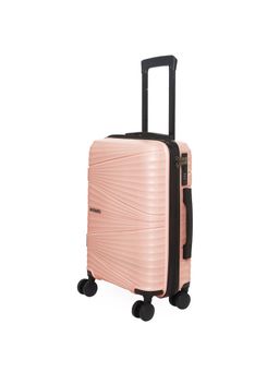 Nasher Miles - Mumbai Hard-Sided Polypropylene Luggage Peach Trolley Bag