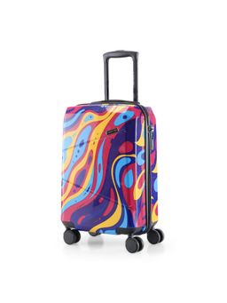 Nasher Miles - Manali Polycarbonate Pink Multicolor Trolley Bag