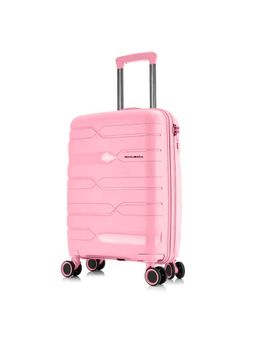 Nasher Miles - Paris Hard-Sided Polypropylene Pink Trolley Bag