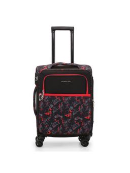 Nasher Miles - Bristol Exp&Er Soft-Sided Polyester Black Orange Trolley Bag