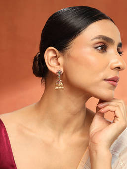 Fabindia - Metal Multi-Color Jhumka Earrings