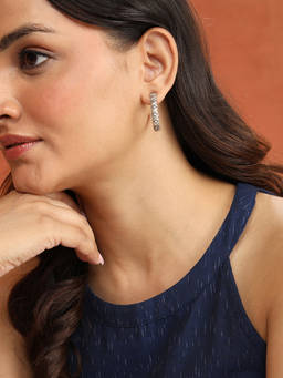 Fabindia - Metal Hoops Silver Earrings