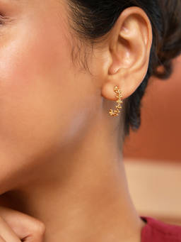 Fabindia - Silver Hoops Gold Earrings