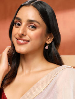 Fabindia - Silver Drop Multi-Color Earrings