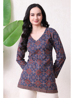 Meera Fab - Print Ethnic Cotton Kurti