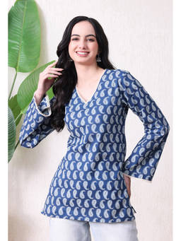 Meera Fab - Print Cotton Kurti