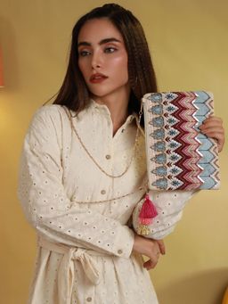 Priyaasi - Boho Multi-Color Embroidered Sling Bag