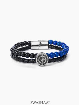 SWASHAA - Kseas Men's Leather Bracelet