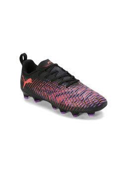 Puma - FUTURE 8 PLAY FG/AG Jr Kids Pink & Black Football Shoes