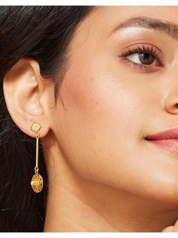 Fabindia - White Dangler Earrings