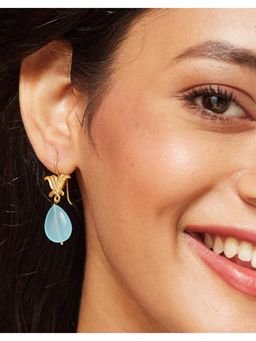 Fabindia - Blue Drop Earrings