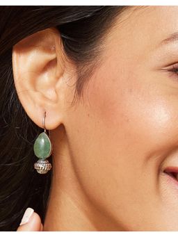 Fabindia - Green Drop Earrings