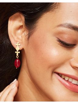 Fabindia - Red Dangler Earrings