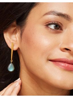 Fabindia - Blue Dangler Earrings