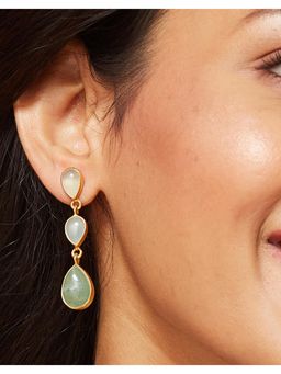 Fabindia - Green Dangler Earrings