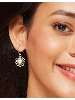 Fabindia - White Dangler Earrings