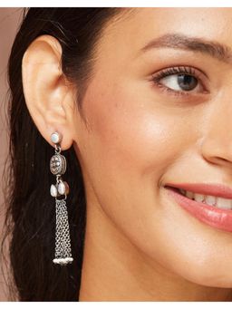 Fabindia - Dangler Earrings - White