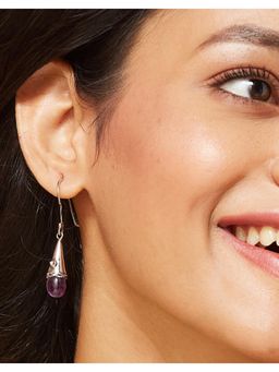 Fabindia - Dangler Earrings - Purple