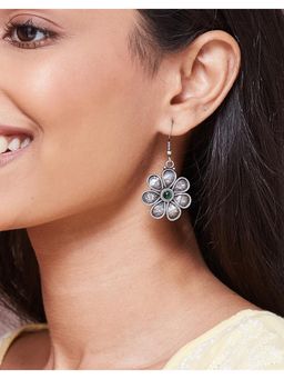 Fabindia - Green Dangler Earrings