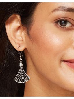 Fabindia - Dangler Earrings - White