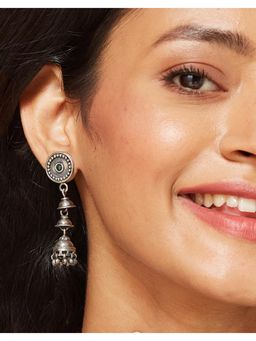 Fabindia - Jhumka Earrings - Green