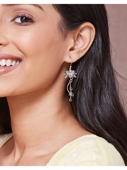 Fabindia - Dangler Earrings - Green