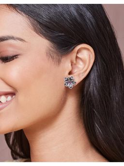 Fabindia - Purple Studs Earrings