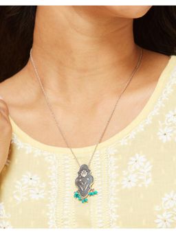 Fabindia - Aqua Long Necklace