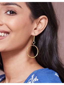 Fabindia - Dangler Earrings - Brown