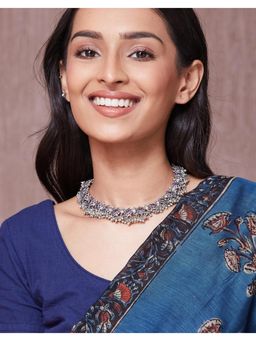 Fabindia - Metal Short Necklace - Multi-Colour