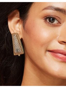 Fabindia - Metal Drop Earrings - Multi-Colour