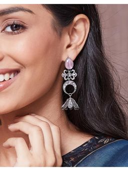 Fabindia - Metal Dangler Earrings - Multi-Colour