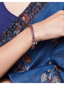Fabindia - Metal Bangles - Magenta