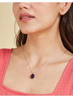 Fabindia - Short Necklace - Purple